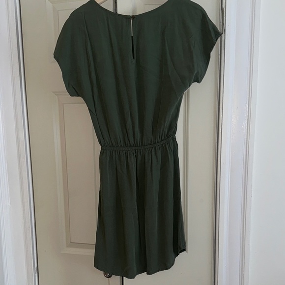 Splendid Olive Green Mini Dress - Picture 5 of 6